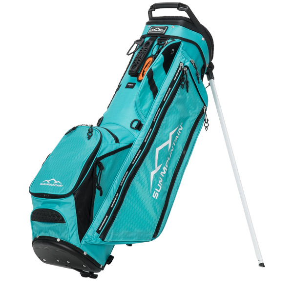 【新品未使用】最新作 サンマウンテン スタンド キャディバッグ ブルーグリーン SUN MOUNTAIN（サンマウンテン） ゴルフ スタンド キャディバッグ 26年