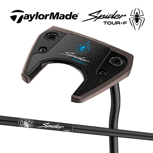 美品☆TaylorMade MY Spider ツアーX パター ダブルベント TaylorMade（テーラーメイド） 新作 Spider TOUR F トーチド ダブル