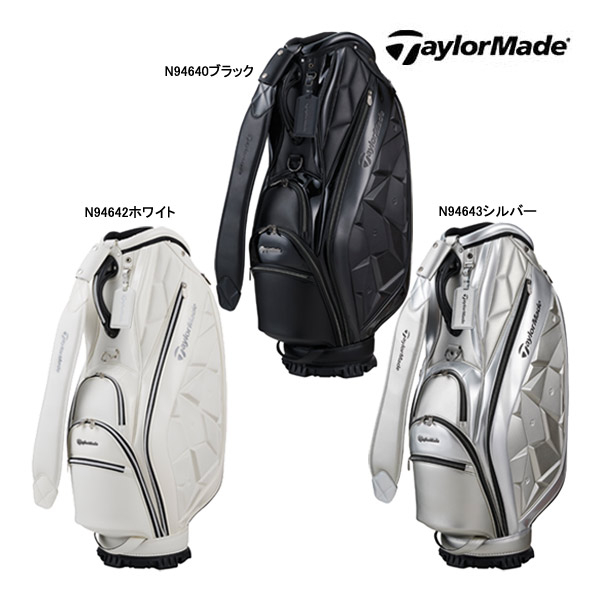美品　テーラーメイド　キャディバッグ　プレミアムモダン TJ079 TaylorMade（テーラーメイド） キャディバッグ プレミアムモダン