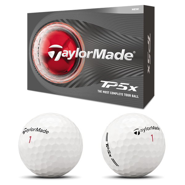 26モデル　テーラーメイド　TP5ボール【ホワイト】2ダース　新品日本正規 TaylorMade（テーラーメイド） ゴルフ 2026年モデル 新作 TP5/TP5x 1