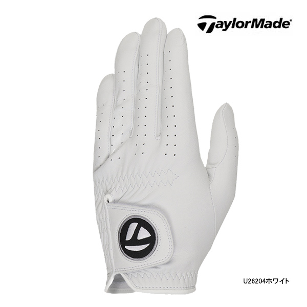 テーラーメイド ゴルフ メンズ グローブ UN145 ジェニュインレザー TaylorMade GOLF 片手 左手 右利き GENUINE LEATHER GLOVE 21 22 23 24 25 26 cm 24SSE TKY | TaylorMade | 01