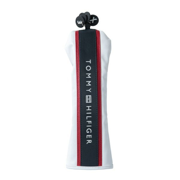 トミーヒルフィガー ゴルフ ヘッドカバー FW THMG1FH2 TOMMY HILFIGER GOLF 3.5.7.X 200cc フェアウェイ用 スリッポン型 ラウンド 25SSE 10PT | TOMMY HILFIGER GOLF | 01