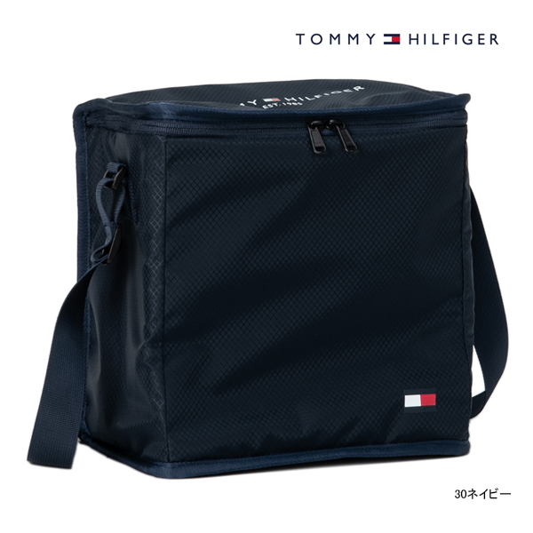 新作 トミーヒルフィガー ゴルフ クールバッグ コンパクト THMG5SEB TOMMY HILFIGER GOLF 保冷バッグ クーラーバッグ ネイビー 25SSE 10PT ASRの画像