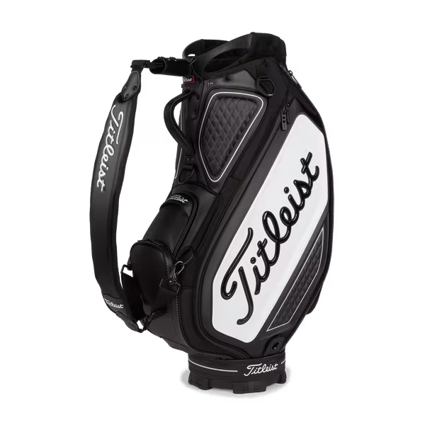 Titleist 9.5型3点式エナメルキャディバッグ&3点ヘッドカバーセット Titleist 9.5型3点式エナメルキャディバッグ&3点ヘッドカバーセット