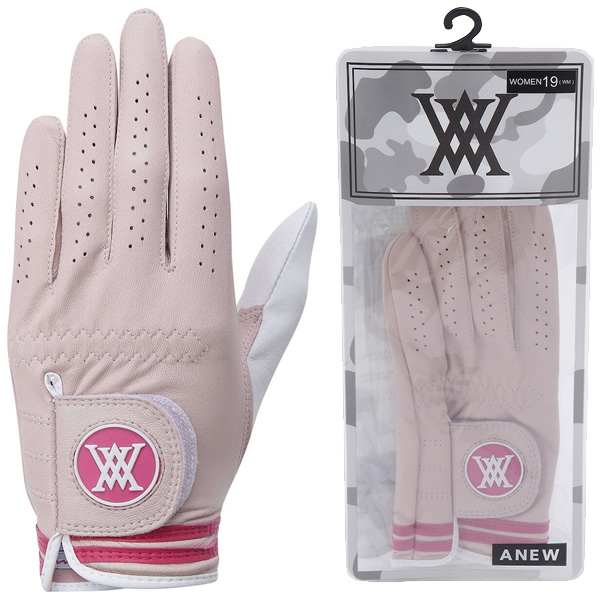 ♪□【24年モデル】アニューゴルフ AGEUWGV02 ウィメンズサムコンビグローブ(左手) ANEW GOLF (W) THUMB COMBI GLOVE｜jngolf2010｜03