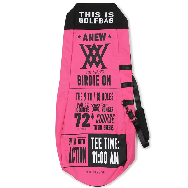 anew キャディバッグ（ゴルフ用品）（色：ピンク系） | スポーツ