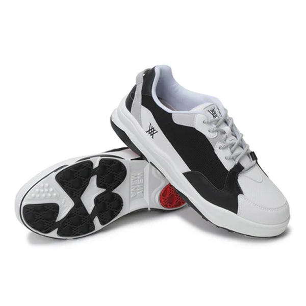 美品　ANEW GOLFレディースゴルフシューズ　24.5 アニュー アニュー ゴルフ レディース 102 シューズ AGFUWSH05 ANEW GOLF SHOES