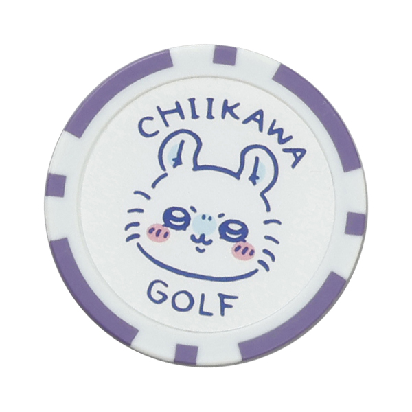 □ちいかわ ゴルフ カジノマーカー CKG008 ちいかわ ハチワレ