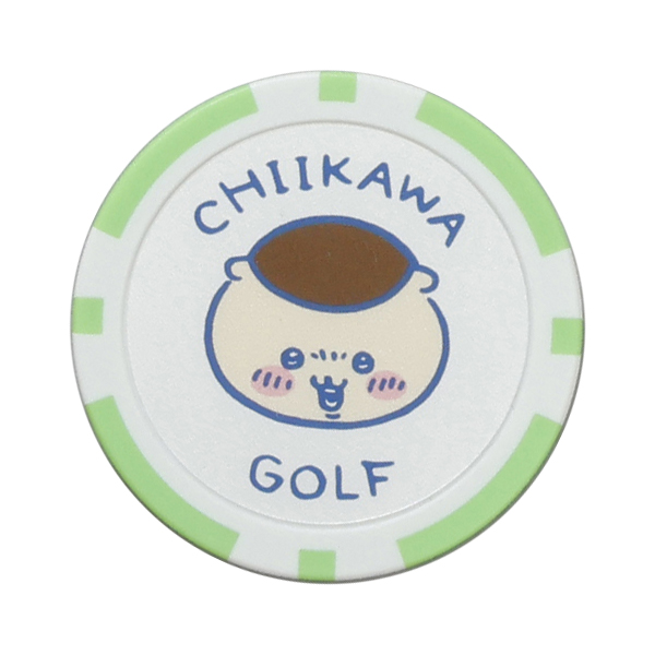 □ちいかわ ゴルフ カジノマーカー CKG008 ちいかわ ハチワレ