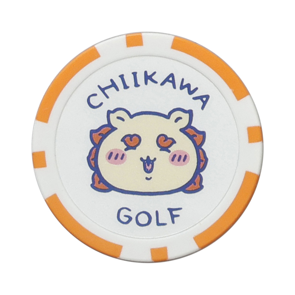□ちいかわ ゴルフ カジノマーカー CKG008 ちいかわ ハチワレ