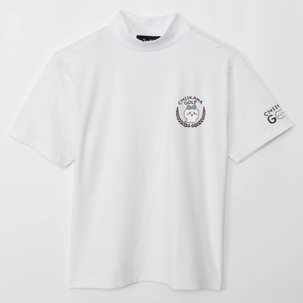 ちいかわ ゴルフ モックネックTシャツ CKG039 ハチワレ