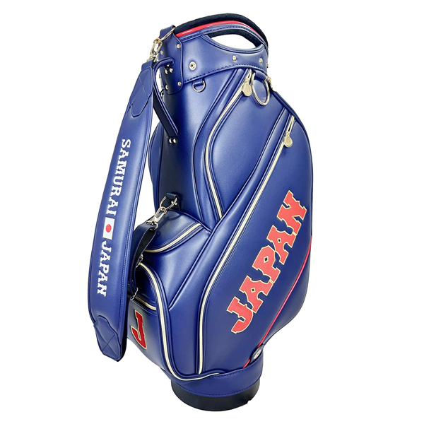 LEZAX（レザックス） 新作 ゴルフ 侍ジャパン キャディバッグ SJCB