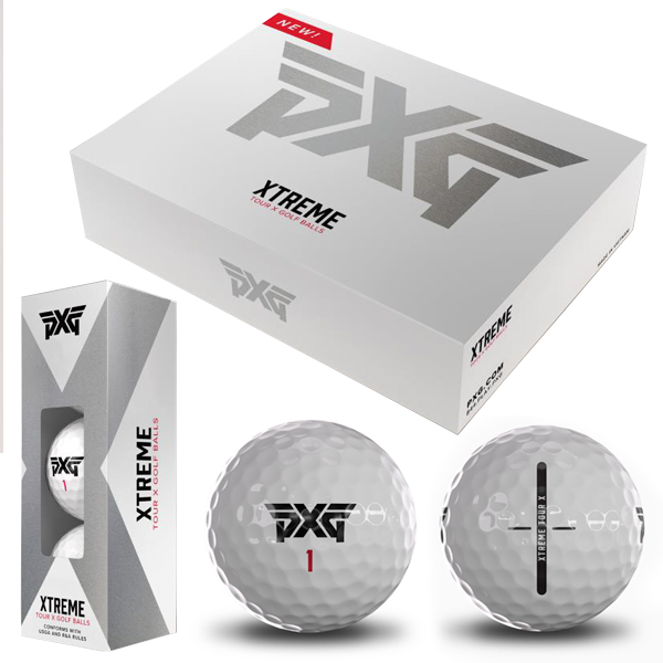 PXG ゴルフ GB-JP-DOZ-XTTRX エクストリーム ツアー Xボール 1ダース 12球入り ホワイト Xtreme Tour X Golf Balls 25EB | PXG | 01