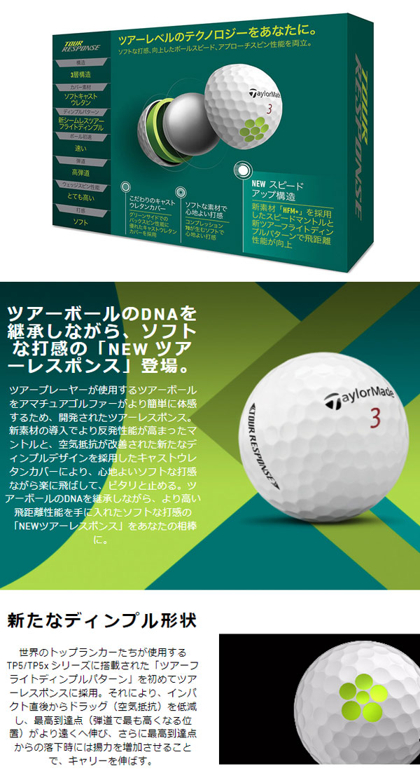 楽天市場】2022年モデル テーラーメイド ツアー レスポンス