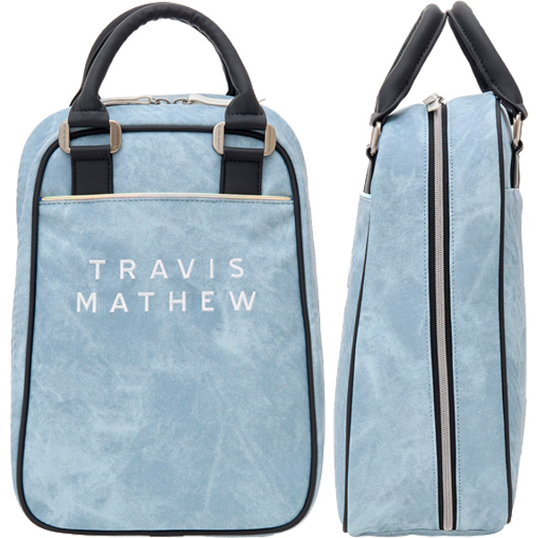 【即納】2025 トラヴィスマシュー ゴルフ MOTIF シューバッグ シューズケース 7AM905 日本正規品 TRAVISMATHEW トラヴィスマシュー 25年秋冬モデル 新作 ゴルフ シュー