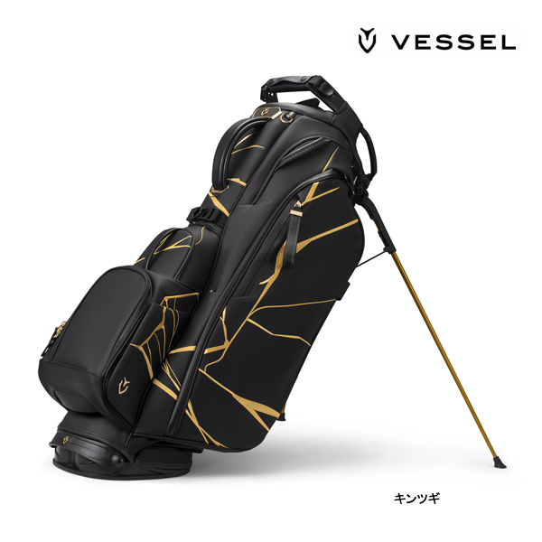 【美品】ベゼルキャディバッグ VESSEL GOLF