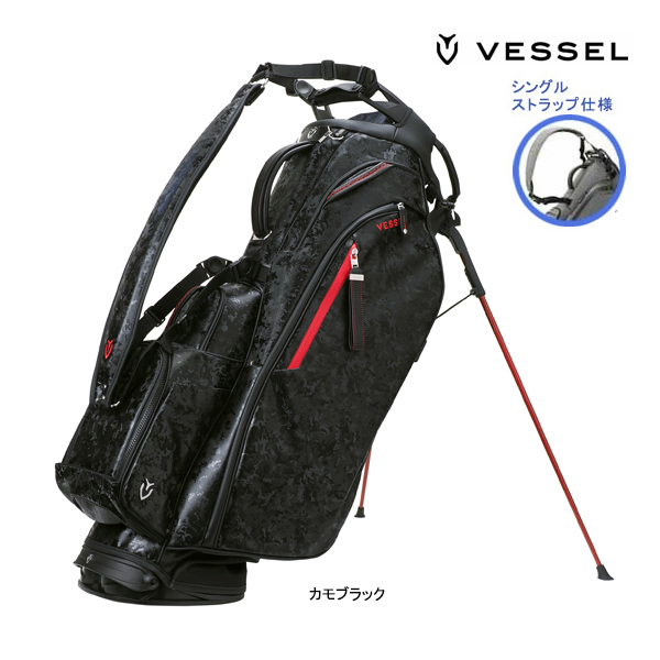 VESSEL ベゼル ゴルフ 26年春夏モデル 新作 メンズ スタンド キャディ
