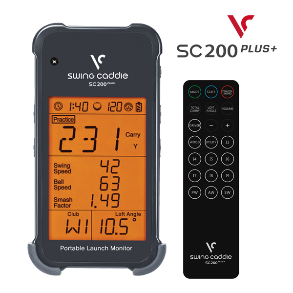 ボイスキャディ スイングキャディ SC200 PLUS+ 小型ゴルフ弾道計測器