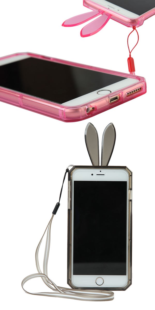 iPhone6/ 6 Plus iPhone6s Plusケース うさぎ耳 ラビット ソフト