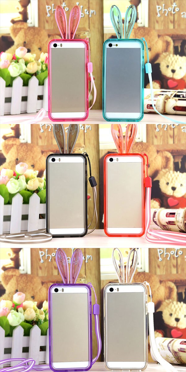 Honey Salon - ウサギ iPhone6/6s 新品 iPhone6 iPhone 6 Plus iPhone6s Plusケース うさぎ耳 ラビット