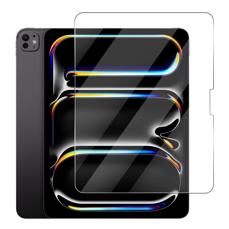 美品 iPadPro 13インチ m4 256GB ガラスフィルムカバーセット 明誠 13インチiPad Pro（M4) / 11インチiPad Pro（M4) カメラ保護