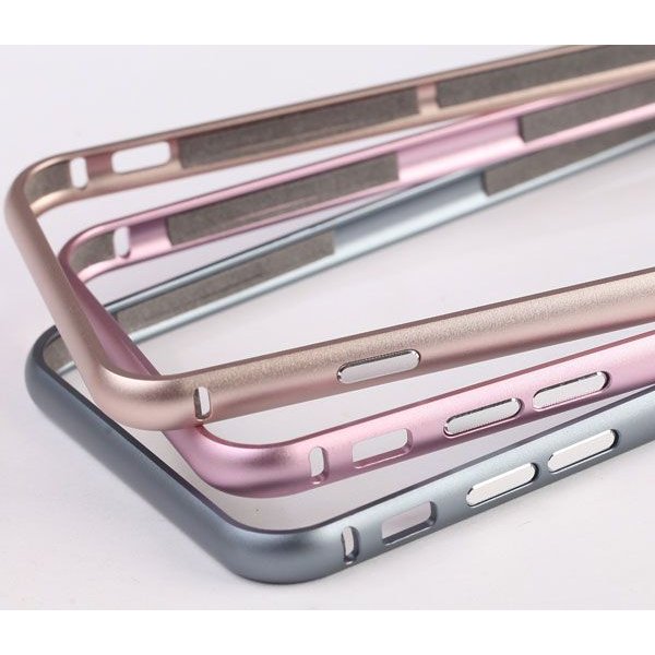 iPhone6iPhone6siPhone6plus用ラウンドメタルバンパーケース極薄