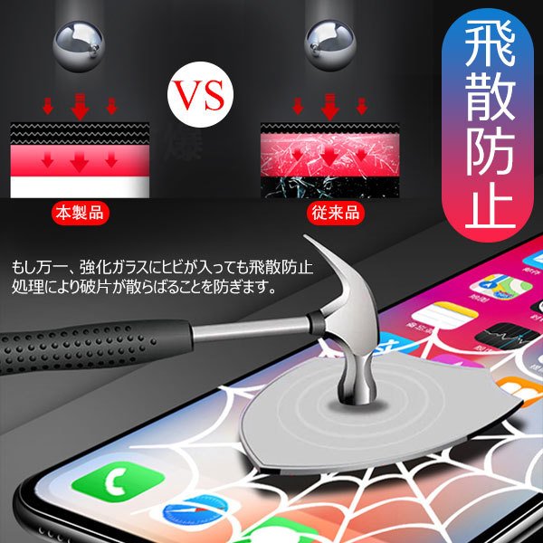 セール iPhone XR 11 6.1インチ対応 強化ガラス 液晶保護フィルム