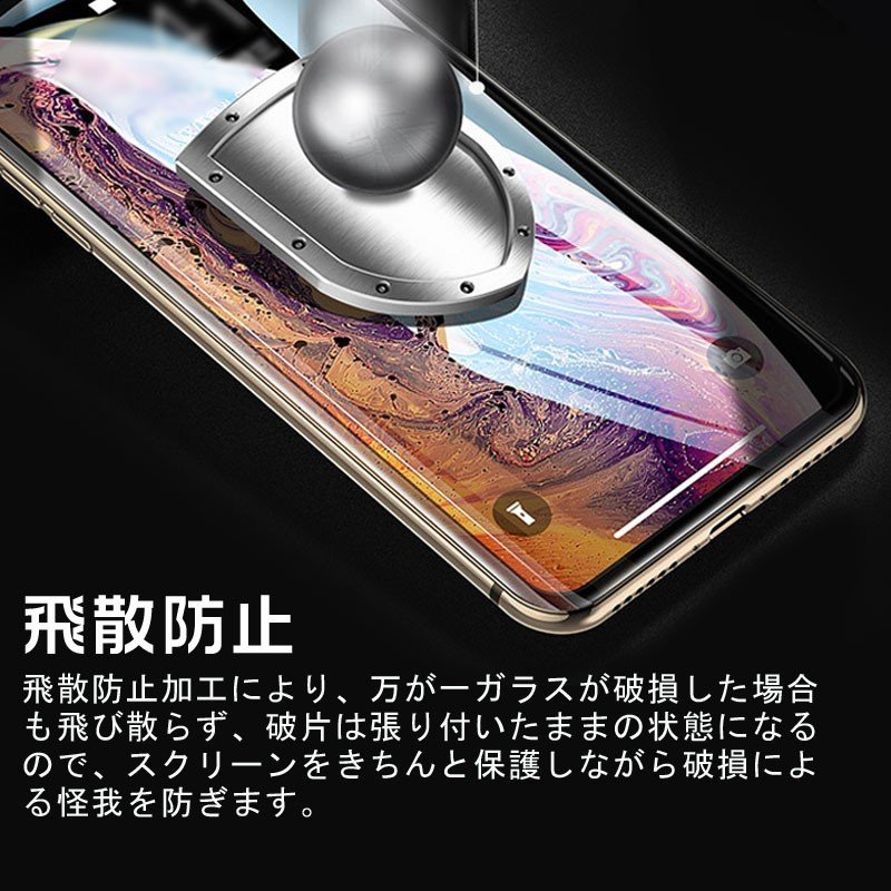 iPhone 11/11 Pro /11 Max/X /XS/XR/XS Max用 覗き見防止ガラス