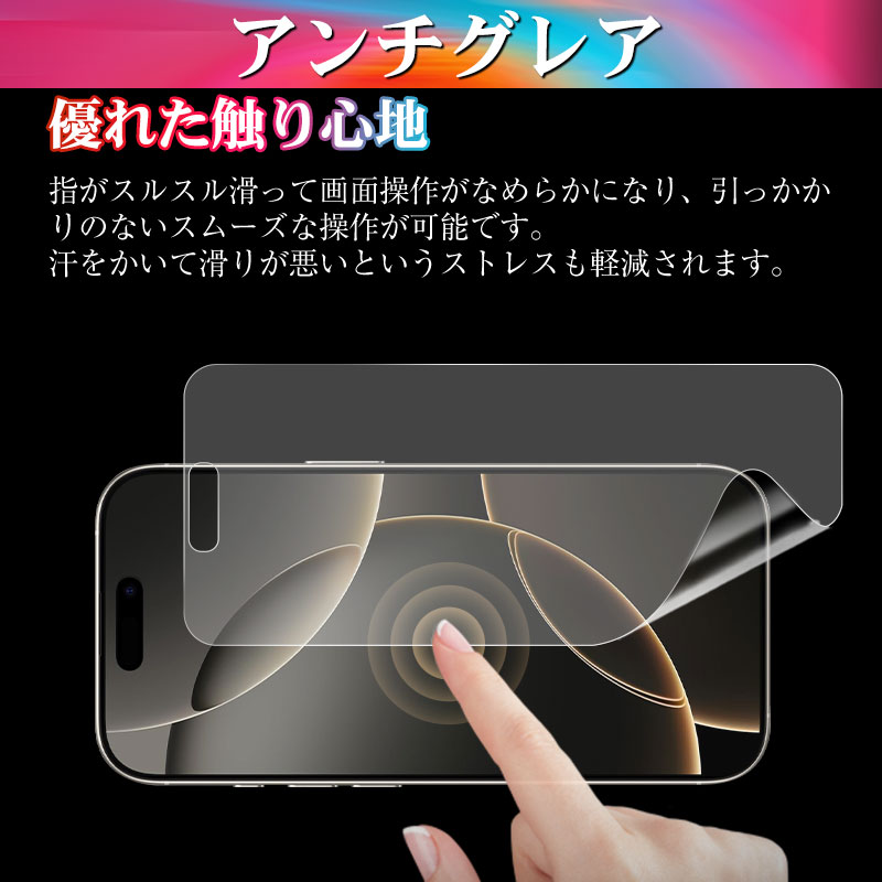 保護フイルム 液晶フィルム iPhone 17/17pro/17pro max/iPhone 16/16