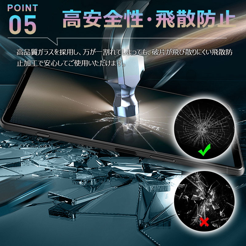 SONY☆S-Frame☆クリスタル☆ 新品未開封 特価セール Sony Xperia l0 VII(7代) 用ガラスフィルム 高光沢 電解