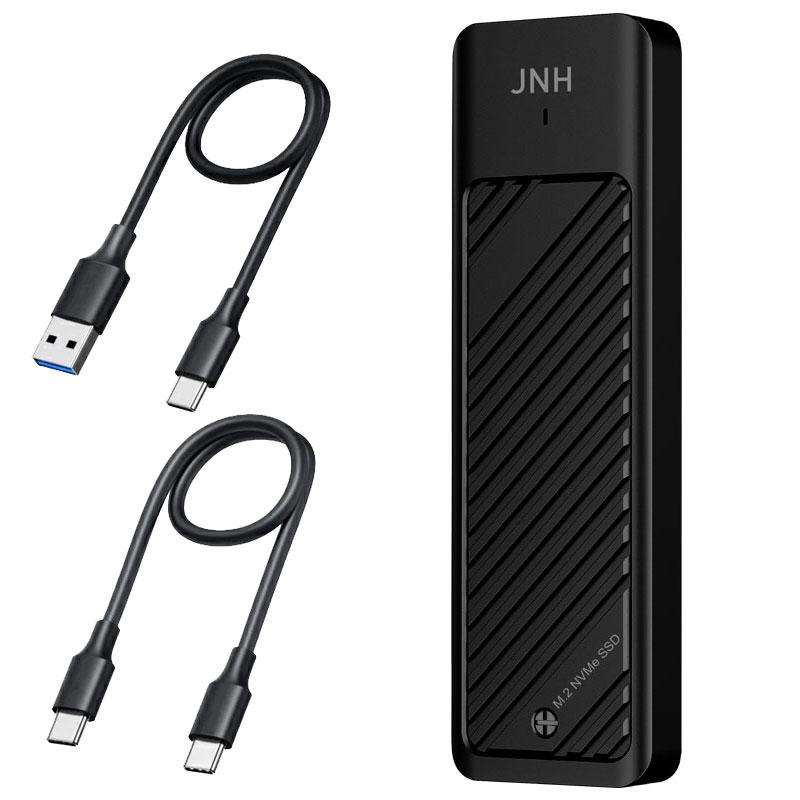 JNH M.2 SSD 外付けケース NVMe/SATA両対応 USB 3.2 Gen2 M.2 SSD ケース 10Gbps高速転送 熱伝導シート付属 UASP/TRIM対応 翌日配達 送料無料｜jnh｜02
