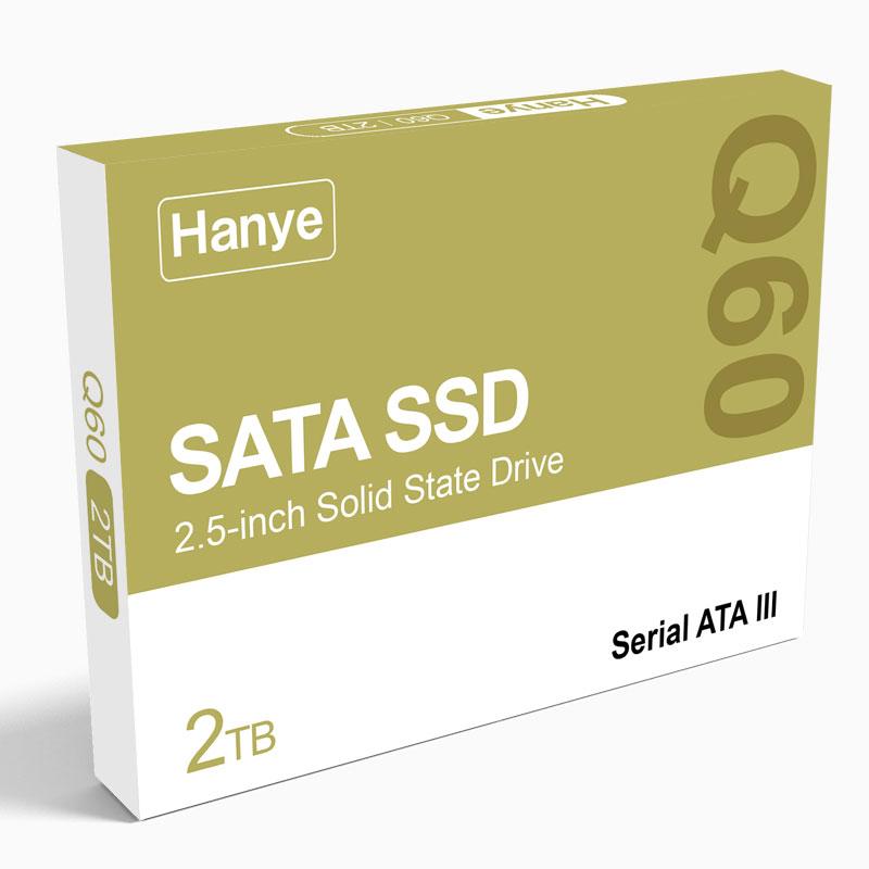Hanye SSD 2TB 内蔵型 2.5インチ 7mm 3D NAND採用 SATAIII 6Gb/s 550MB 