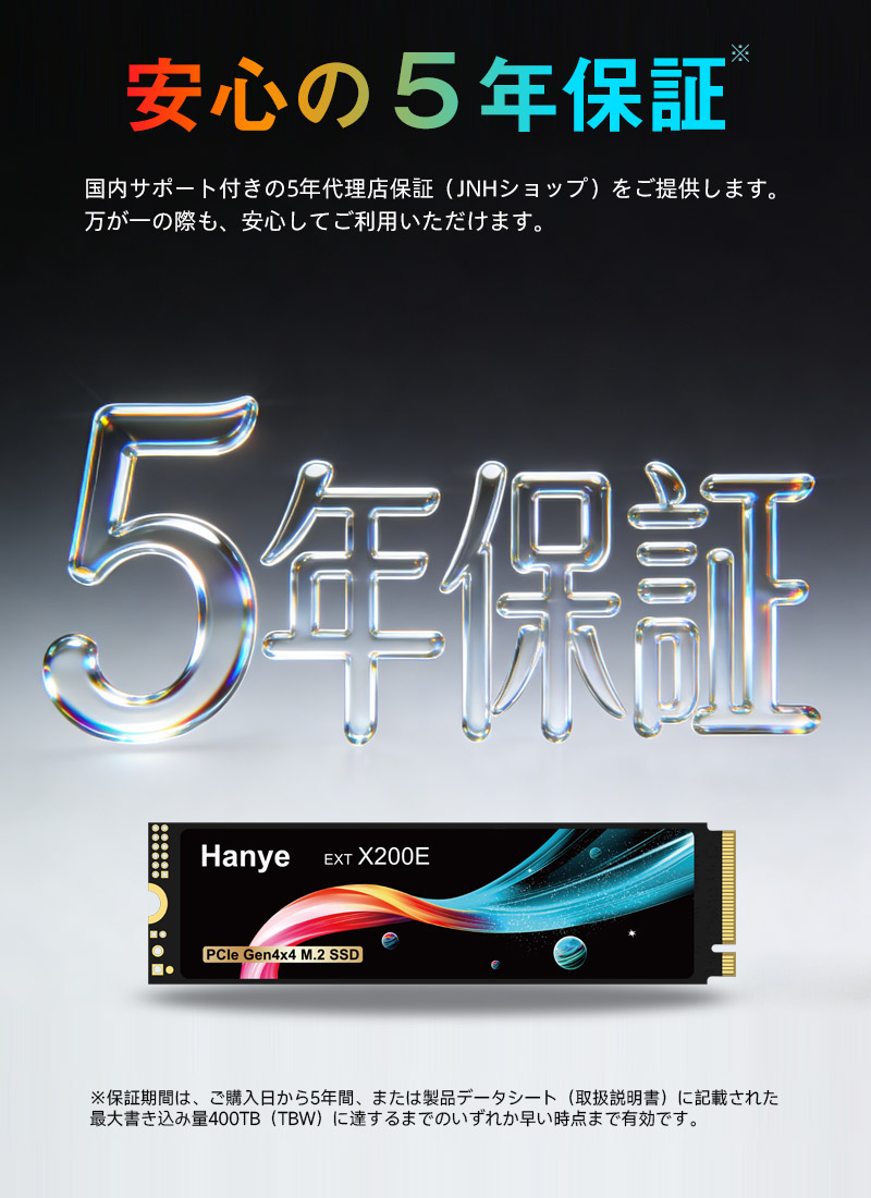 Hanye Hanye SSD 1TB PCIe Gen4x4 M.2 NVMe 2.0 2280 PS5 Pro/PS5 Slim
