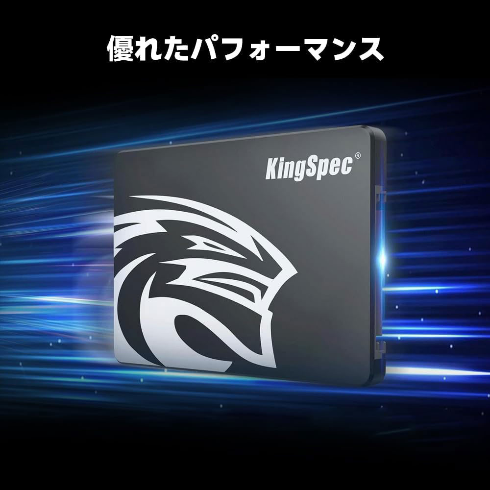 Kingspec KingSpec SSD 1TB 2.5インチ内蔵型SATA SSD 7mm 3D NAND採用