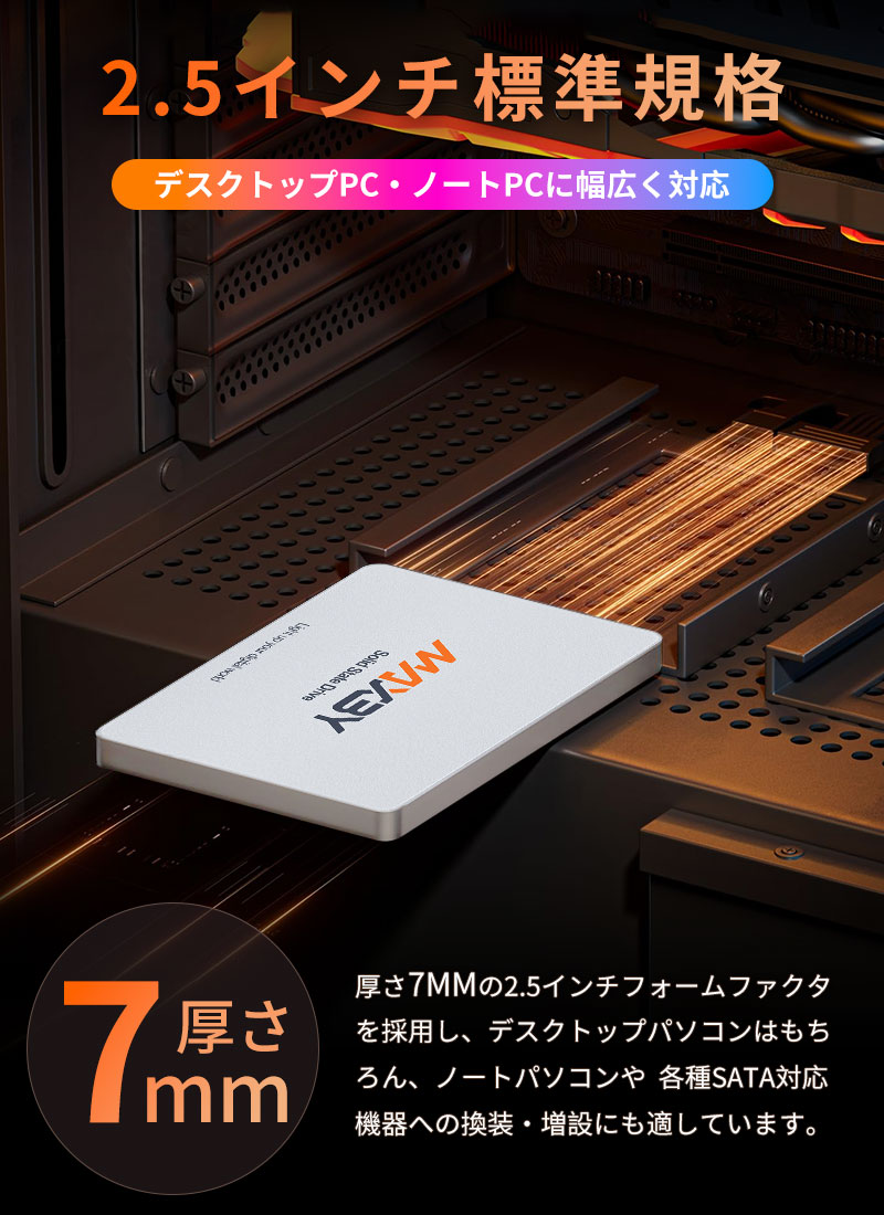 ssd 1tb 内蔵（SSDフォームファクター：2.5インチ）の商品一覧 通販