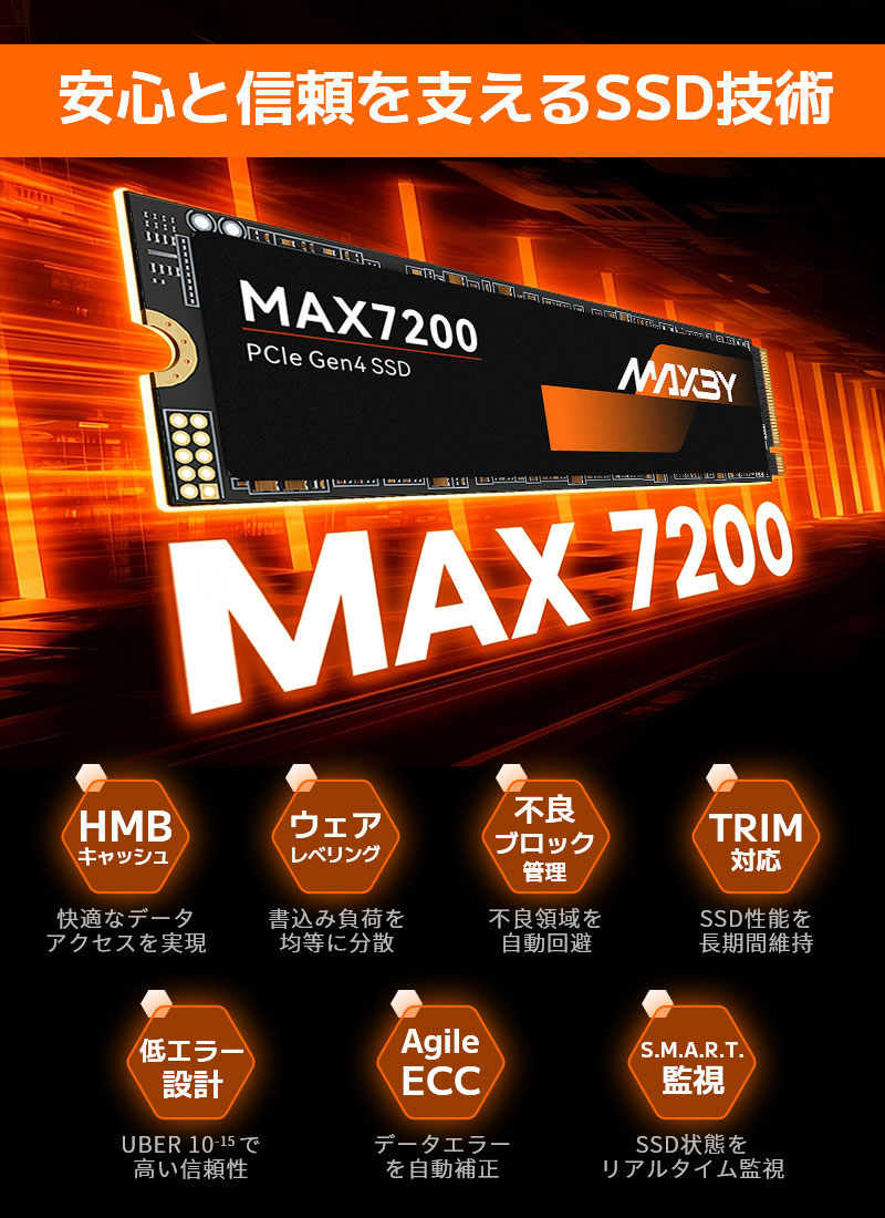 SSD 512GB M.2 NVMeの商品一覧 通販 - Yahoo!ショッピング