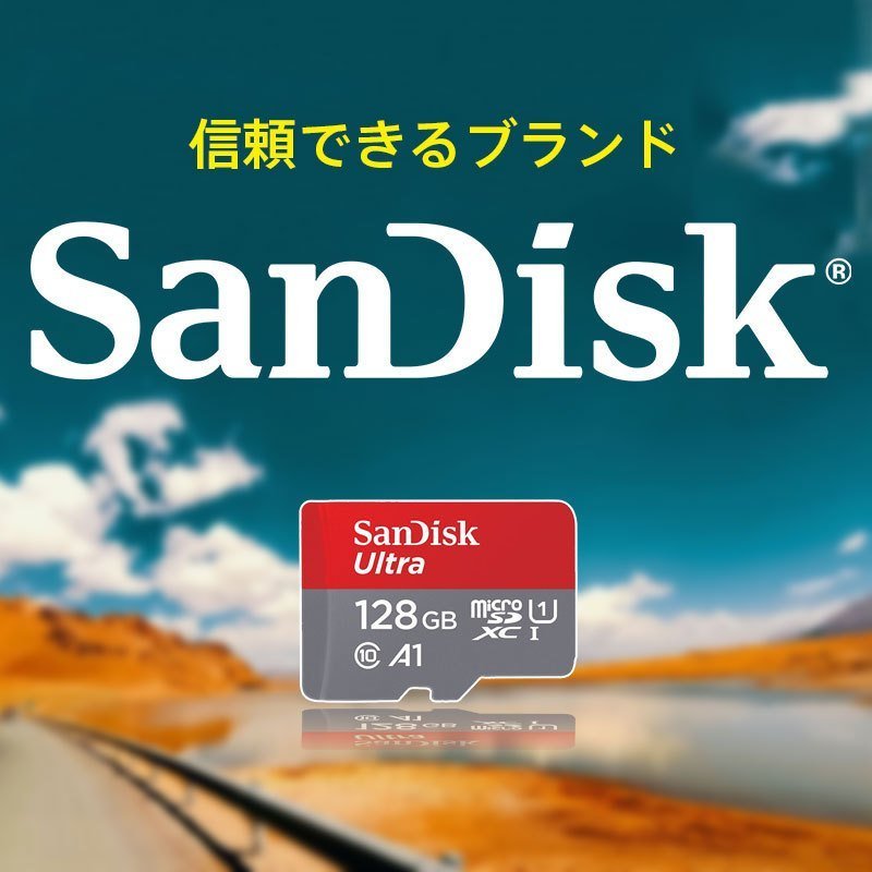 microSDXC 128GB SanDisk 【2個セットお買得】120MB/s A1対応 CLASS10 UHS-1 U1 SDSQUA4 -128G-GN6MN海外パッケージ Nintendo Switch対応 :SA3310QUA4-128NA-2P:嘉年華 - 通販 -  Yahoo!ショッピング