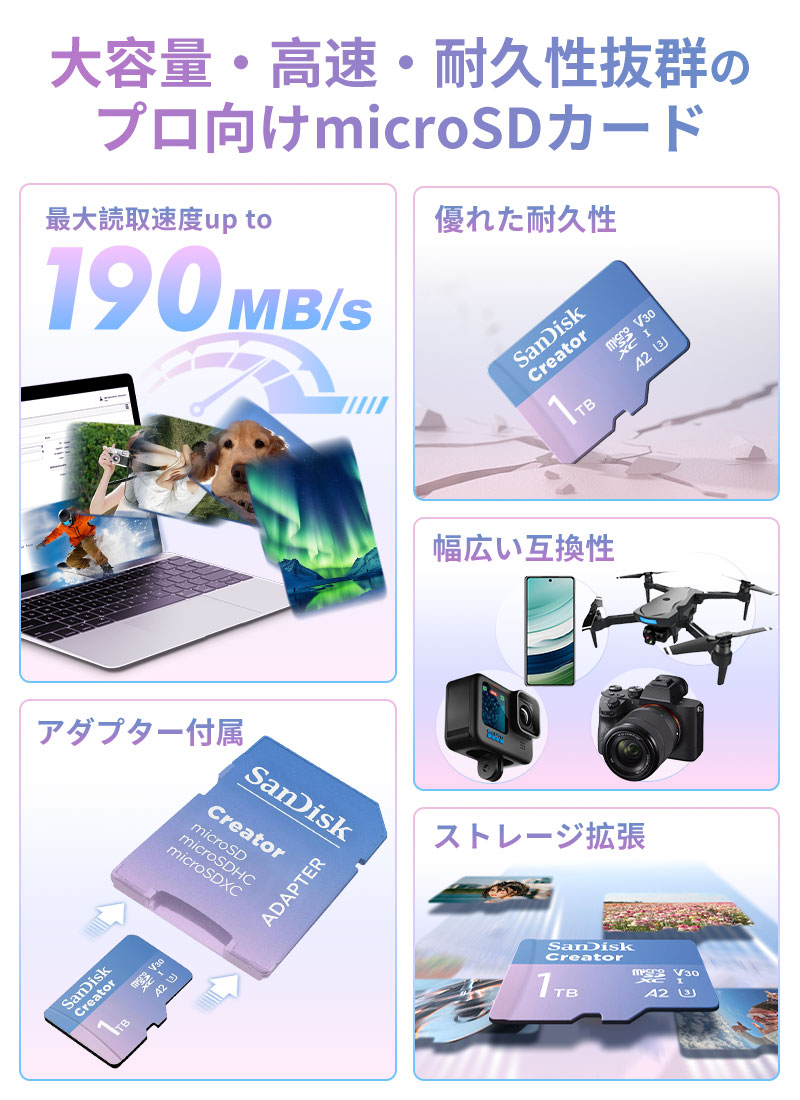 SanDisk（サンディスク） マイクロsdカード microSDXC 1TB SanDisk
