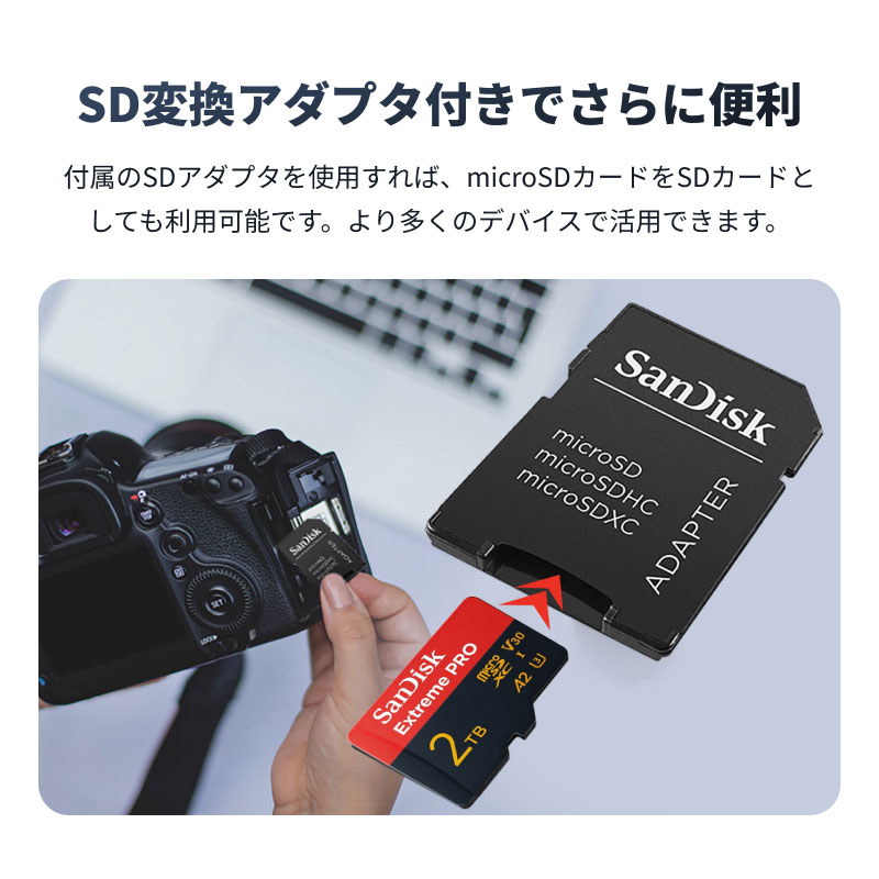 SanDisk（サンディスク） マイクロsdカード microSDXC 2TB SanDisk V30