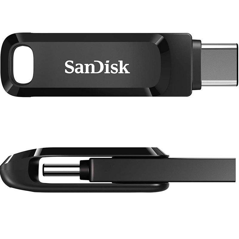 USBメモリー 64GB SanDisk USB3.1 Gen1-A Type-C 両コネクタ搭載 Ultra Dual Drive Go R:150MB s SDDDC3-064G-G46PC 海外パッケージ 翌日配達・ネコポス送料無料