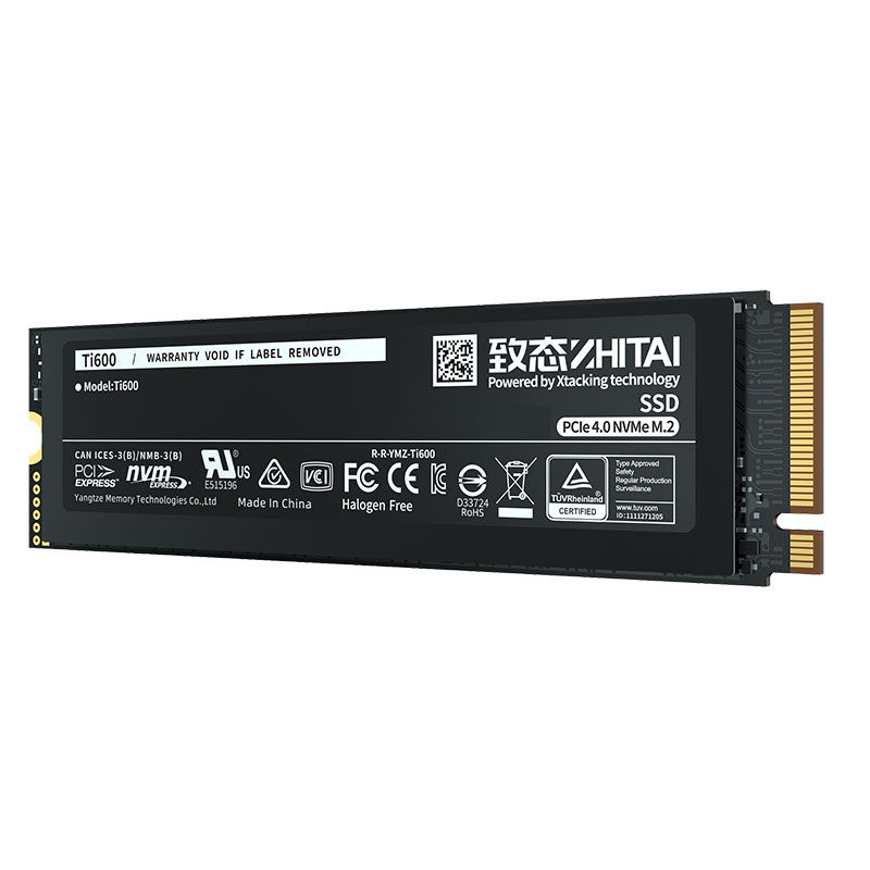 YMTC ZHITAI 1TB 内蔵SSD M.2 2280 R:7000MB/s W:6000MB/s PCIe