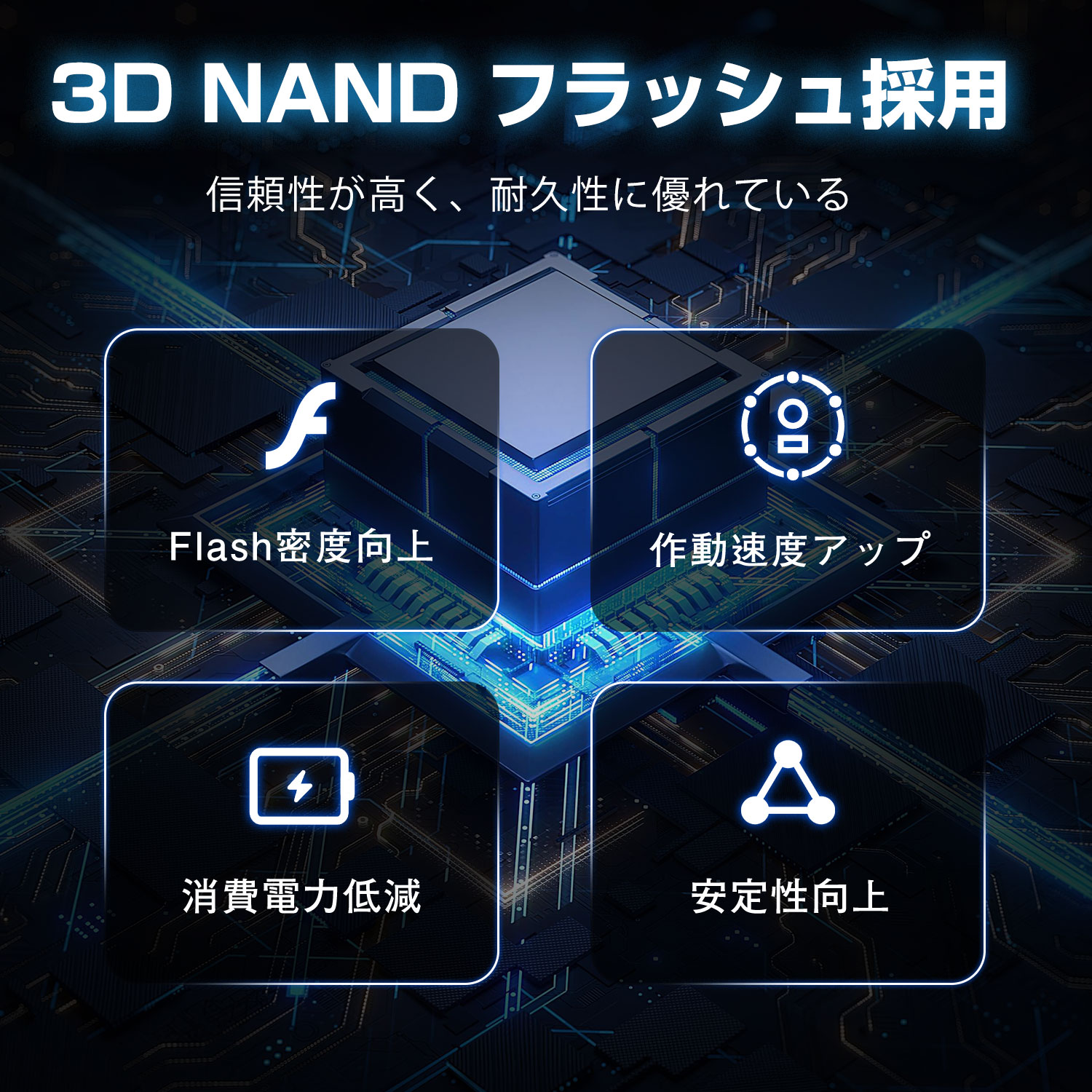 Raver SSD 2TB 内蔵型 Raver 2.5インチ 7mm 3D NAND採用 SATAIII 6Gb/s