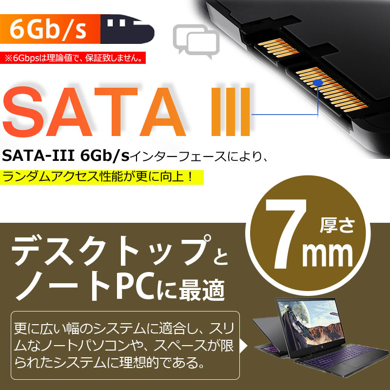 2個セット】Hanye製 SSD 512GB 内蔵2.5インチ SATAIII 6Gb/s R:520MB/s アルミ製筐体 3D TLC 国内3年保証  翌日配達・ネコポス送料無料 :hy8012w400-512g-2p:嘉年華Shop - 通販 - Yahoo!ショッピング