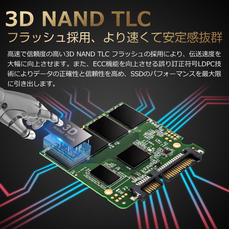 Hanye製 SSD 1TB 3D Nand TLC 内蔵型2.5インチ SATAIII 6Gb/s R:520MB/s アルミ製筐体 国内3年保証  翌日配達・ネコポス セール :HY8013N400-1TB:嘉年華Shop - 通販 - Yahoo!ショッピング