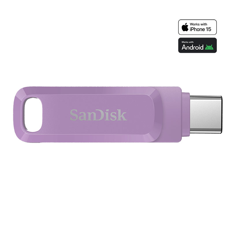 ポイント2倍 USBメモリ512GB SanDisk USB 3.2 Gen 1 USB-A/Type-C 両コネクタ搭載Ultra Dual Drive Go R:400MB/s SDDDC3-512G-G46L回転式 並行輸入品 翌日配達_1