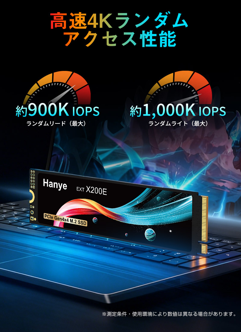 Hanye Hanye SSD 1TB PCIe Gen4x4 M.2 NVMe 2.0 2280 PS5 Pro/PS5 Slim