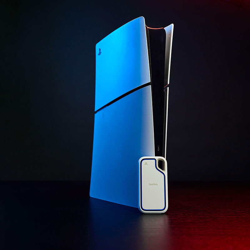 ポイント2倍 SanDisk ポータブルSSD 1TB USB3.2 Gen2 1000MB/s PlayStation 5コンソールおよびPC用外付けSSD SDSSDE62P-1T00-G25 翌日配達 5年保証 並行輸入品の画像
