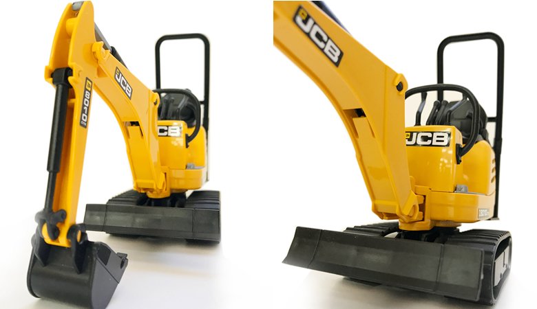 bruder（ブルーダー） bruder JCBマイクロショベル(フィギュア付き