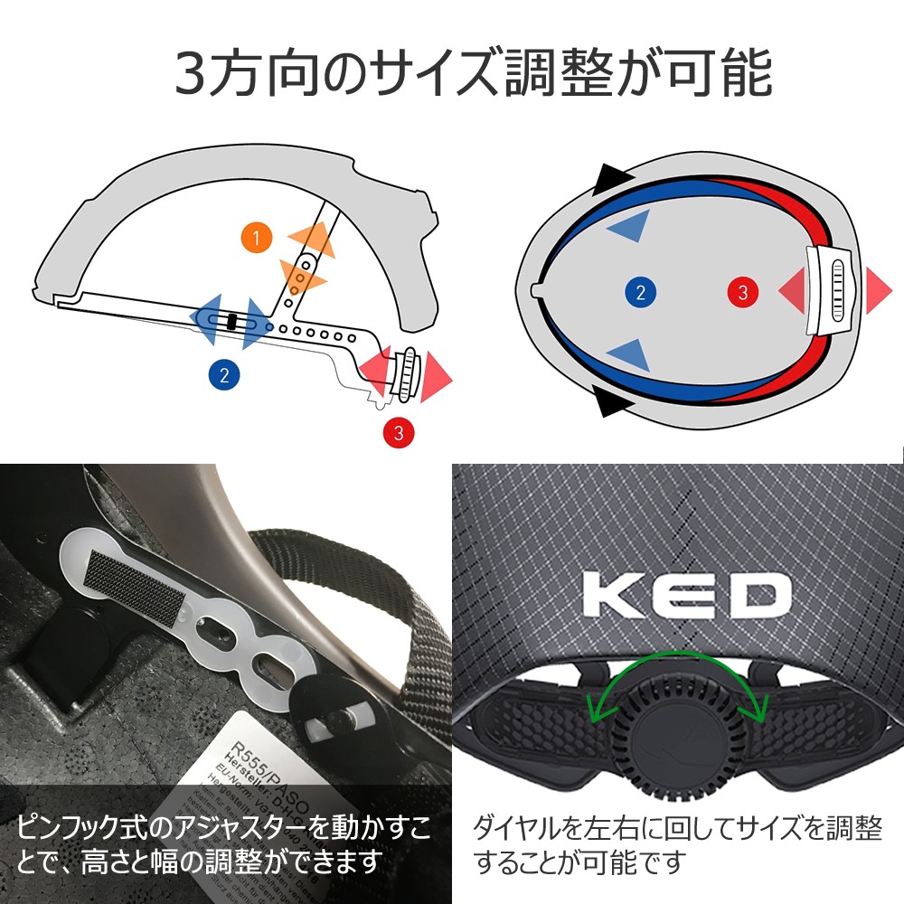 乗馬 ヘルメット KED PASO（黒 マット・ブラック） 帽子 馬具