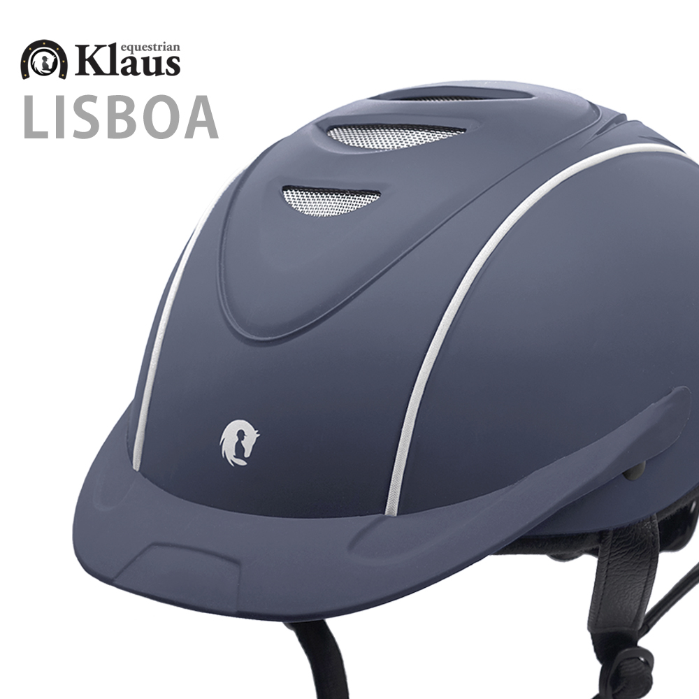 乗馬 ヘルメット LISBOA（ネイビー） 帽子 馬具 乗馬用品 Klaus